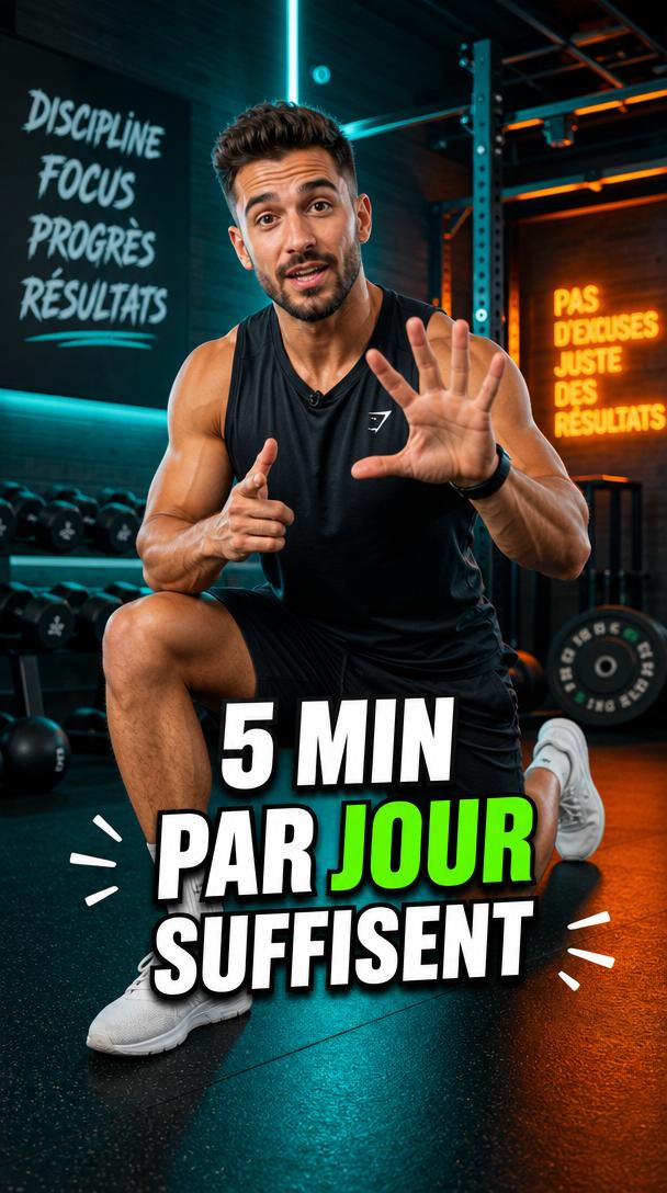 5 min par jour suffisent